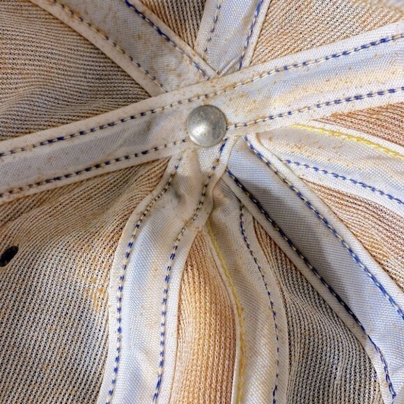 Vintage 1983 Blue Yellow Hat - Picture 6 of 9